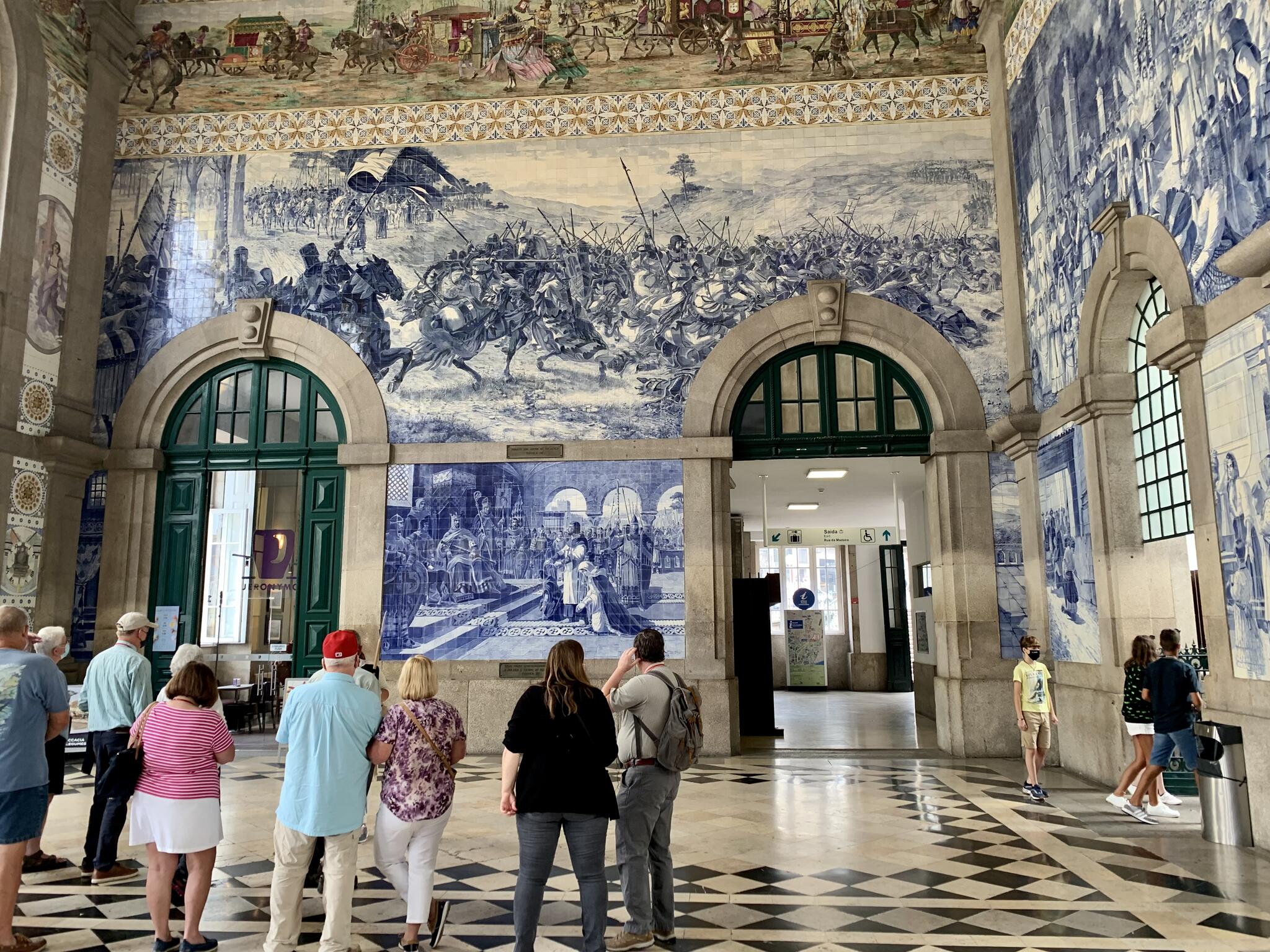 La gare ferroviaire de São Bento